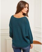 Pull en Laine mélangée Léna bleu