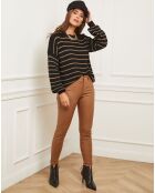 Pull Rosa noir