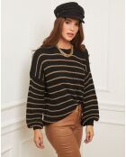Pull Rosa noir