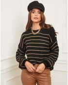 Pull Rosa noir