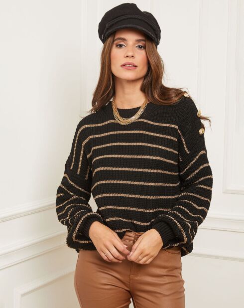 Pull Rosa noir