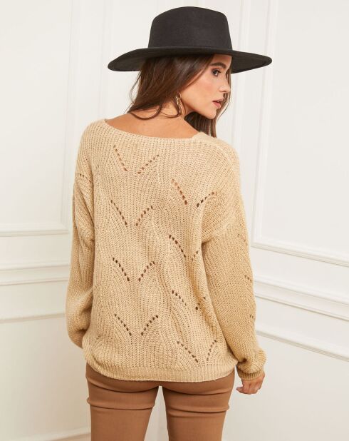 Gilet Alice camel
