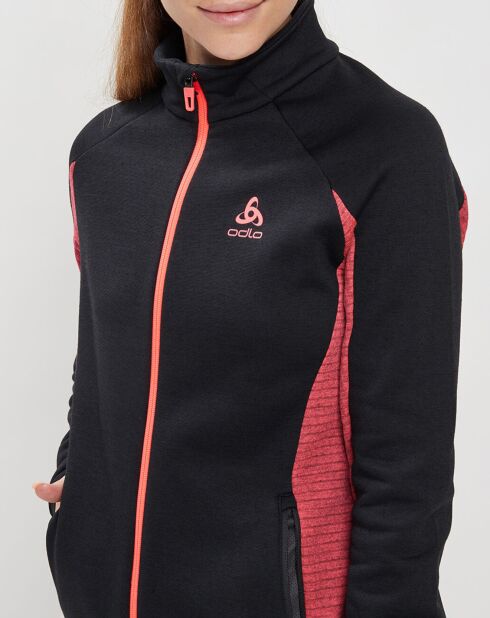 Veste technique Sport Tech noir/rose