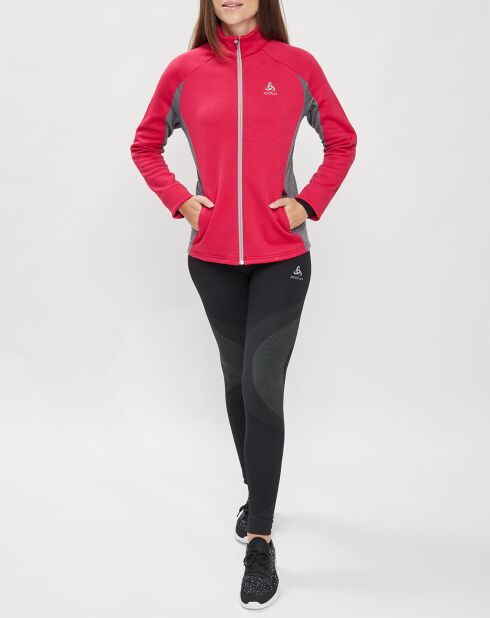 Veste technique Sport Tech rose/gris