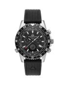 Montre Homme Quartz en Caoutchouc Velocite V1 noire