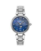 Montre Femme Quartz en Acier Etoile argentée