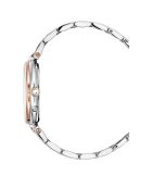 Montre Femme Quartz en Acier Etoile argenté/rose doré