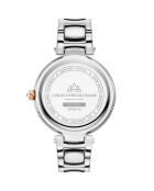 Montre Femme Quartz en Acier Etoile argenté/rose doré