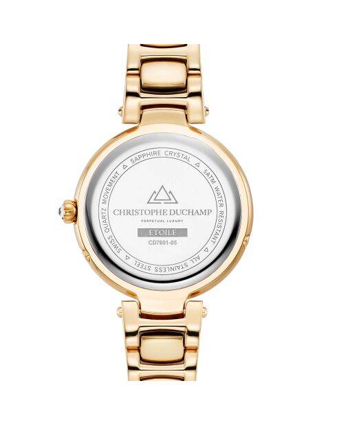 Montre Femme Quartz en Acier Etoile doré