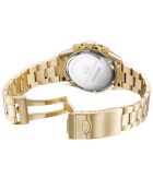 Montre Homme Quartz en Acier Grand Mont dorée