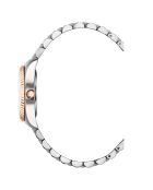Montre Femme Quartz en Acier Élysées argenté/rose doré