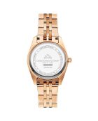Montre Femme Quartz en Acier Élysées rose doré