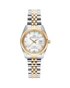 Montre Femme Quartz en Acier Élysées argenté/doré