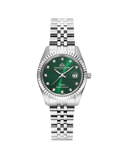 Montre Femme Quartz en Acier Élysées argentée