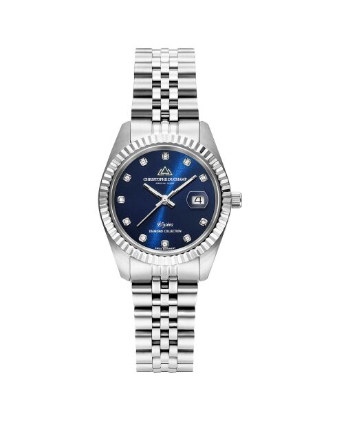 Montre Femme Quartz en Acier Élysées argentée