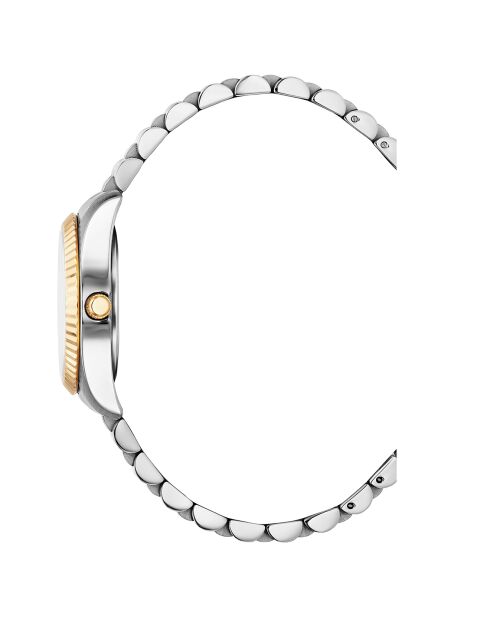 Montre Femme Quartz en Acier Élysées argenté/doré