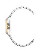 Montre Femme Quartz en Acier Élysées argenté/doré