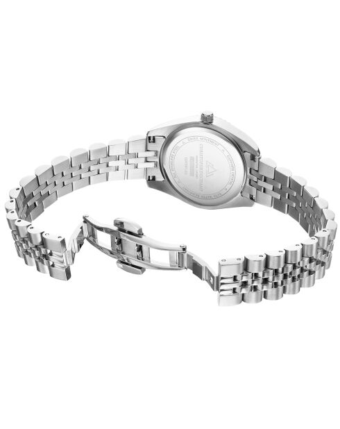 Montre Femme Quartz en Acier Élysées argentée