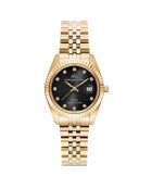 Montre Femme Quartz en Acier Élysées dorée