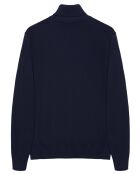 Pull Rigby Go col roulé marine