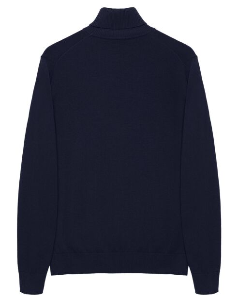 Pull Rigby Go col roulé marine