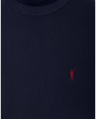 Pull Rigby Go col roulé marine