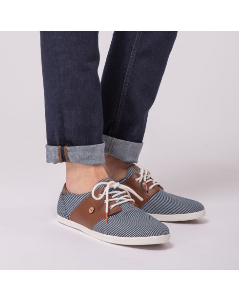 Tennis Cypress blauw/wit/bruin