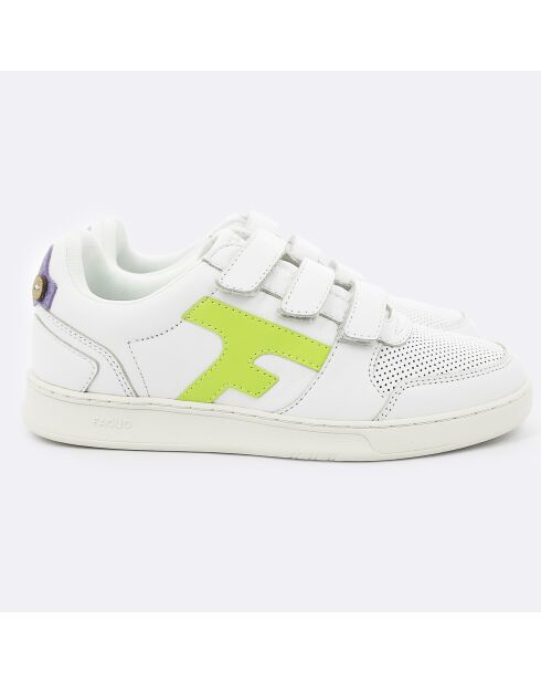 Baskets en Cuir Hazel blanches