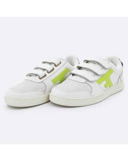 Baskets en Cuir Hazel blanches