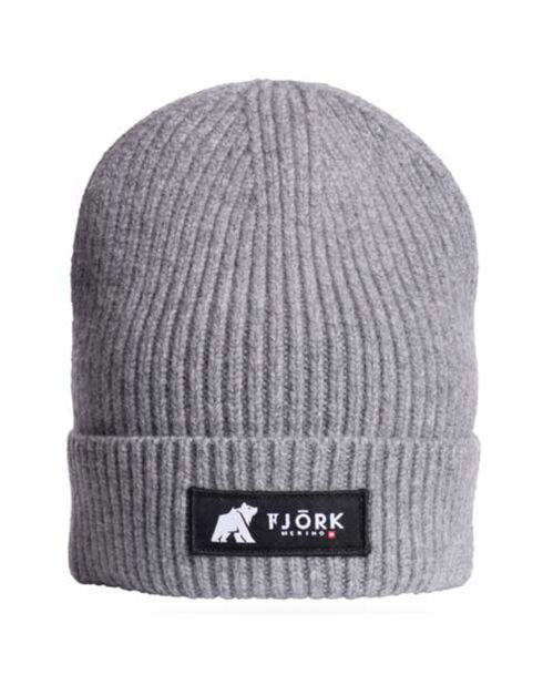 Bonnet 100% Laine Mérinos Santis gris