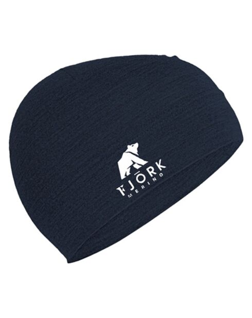 Bonnet 100% Laine Mérinos Pollux bleu