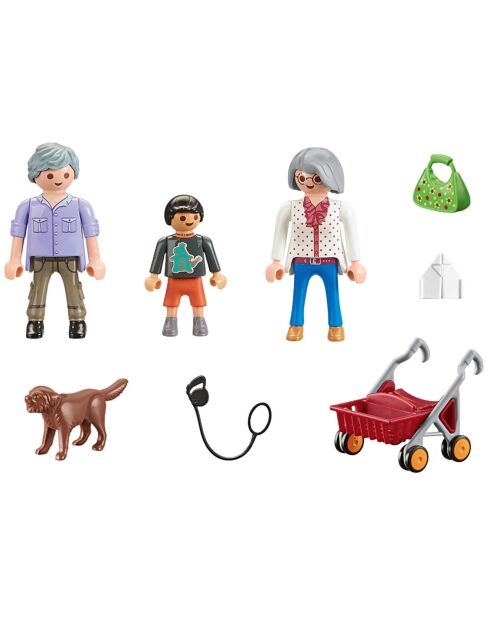 Playmobil City Life grands-parents et petit-fils - 4-10 ans