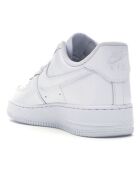 Baskets en Cuir Air Force 1 Lo blanches