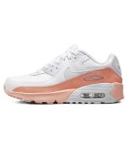 Baskets en Cuir Air Max 90 Ltr blanc/saumon