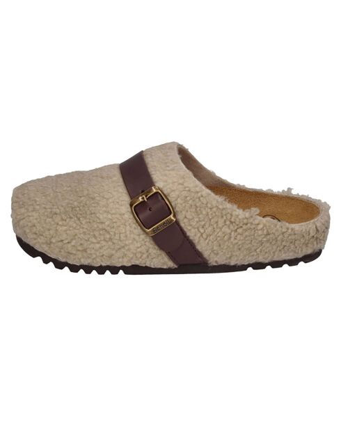 Chaussons Charlotte taupe