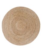 Tapis rond en jute naturel tressé Bombay nature - D.90 cm