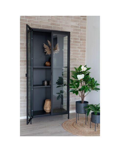 Tapis rond en jute naturel tressé Bombay nature - D.90 cm