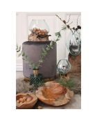 Goutte d'eau décoration avec verre San Marino nature - 15-20x18x20 cm