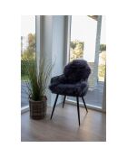 Graues Lammfell - 50x85 cm