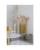 3 graue runde Tivoli-Körbe