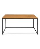 Mesita Vita Nature con aspecto de roble - 90x60x45 cm