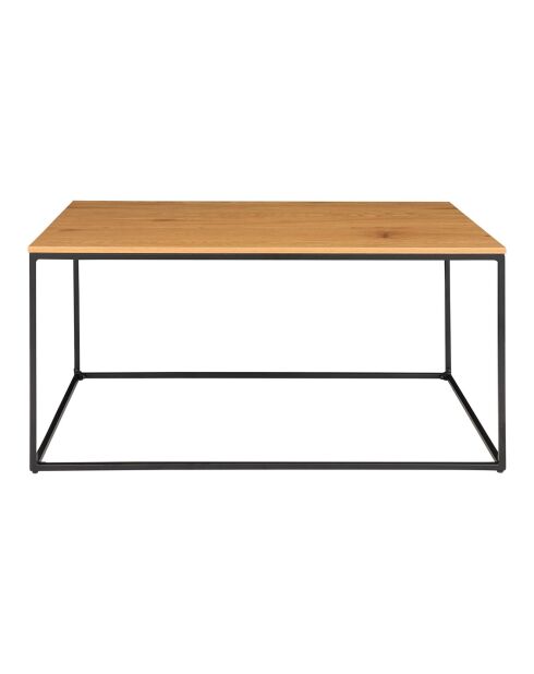 Mesita Vita Nature con aspecto de roble - 90x60x45 cm