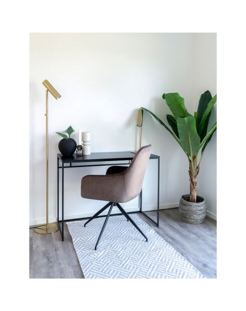 Bureau Vita noir - 100x45x75 cm