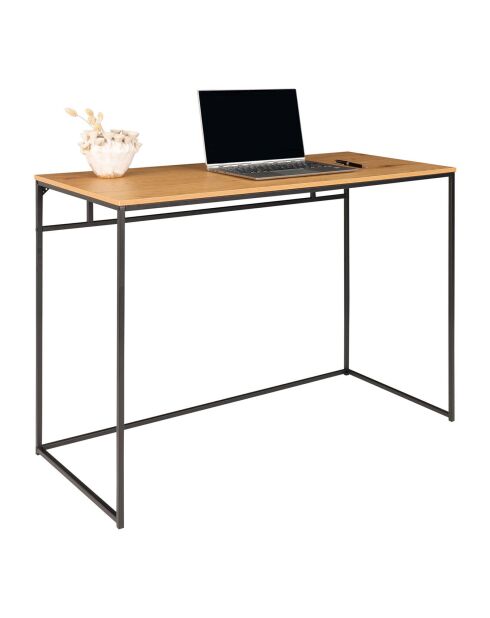 Bureau aspect chêne Vita nature - 100x45x75 cm