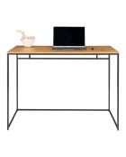 Bureau aspect chêne Vita nature - 100x45x75 cm