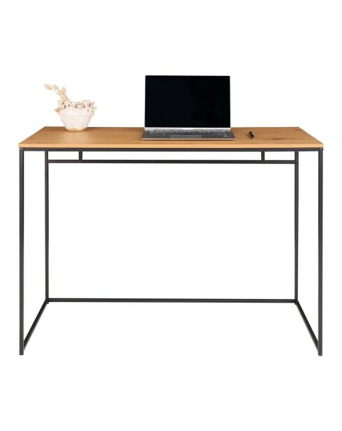 Bureau aspect chêne Vita nature - 100x45x75 cm