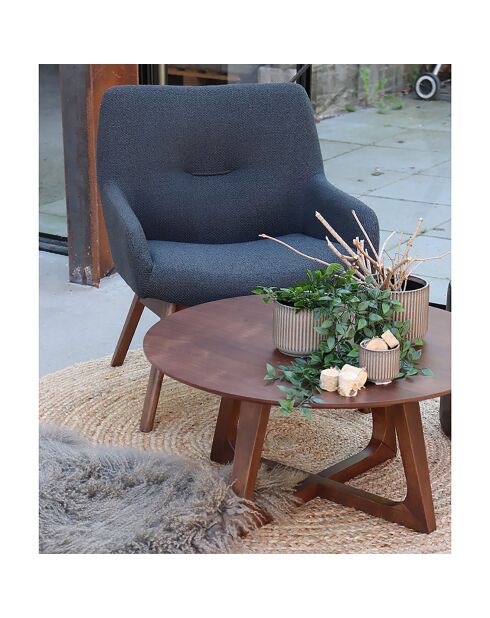 Tapis rond en jute naturel tressé Bombay nature - D.150 cm