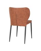 4 sillas Pisa marrones - 52x54x83 cm