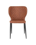 4 sillas Pisa marrones - 52x54x83 cm