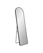 Miroir avec cadre Madrid noir - 40x150 cm